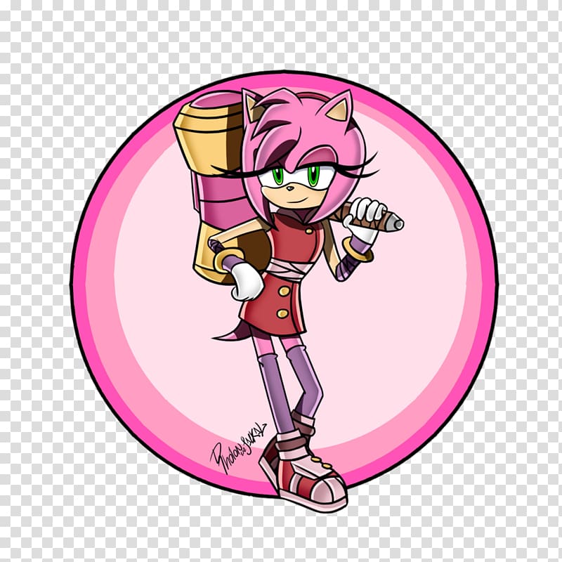 Amy Rose Sonic Boom Hedgehog Art, Boom transparent background PNG clipart