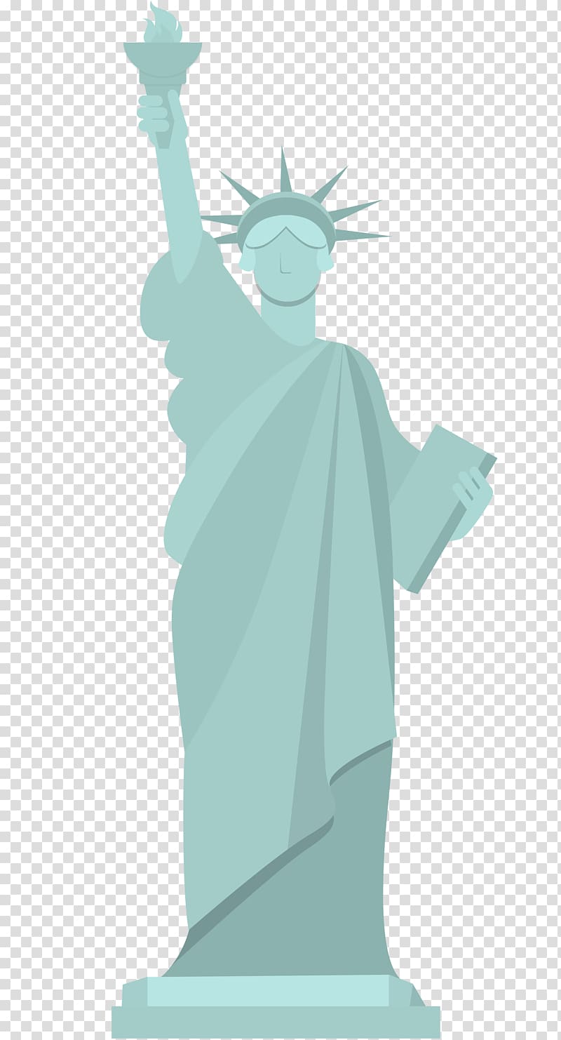 Statue of Liberty transparent background PNG clipart