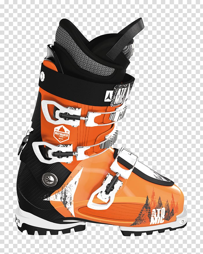 Ski Boots Atomic Skis Waymaker Skiing Ski touring, skiing transparent background PNG clipart
