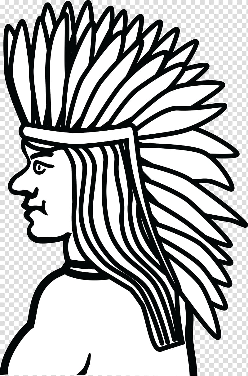 Native Americans in the United States Indigenous peoples of the Americas Line art , native american transparent background PNG clipart