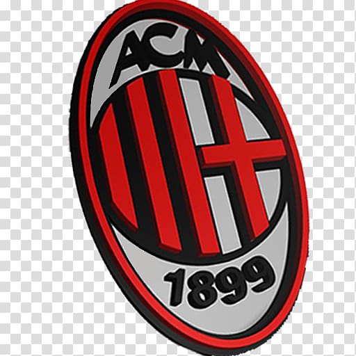 A.C. Milan Logo Headgear Font, others transparent background PNG clipart