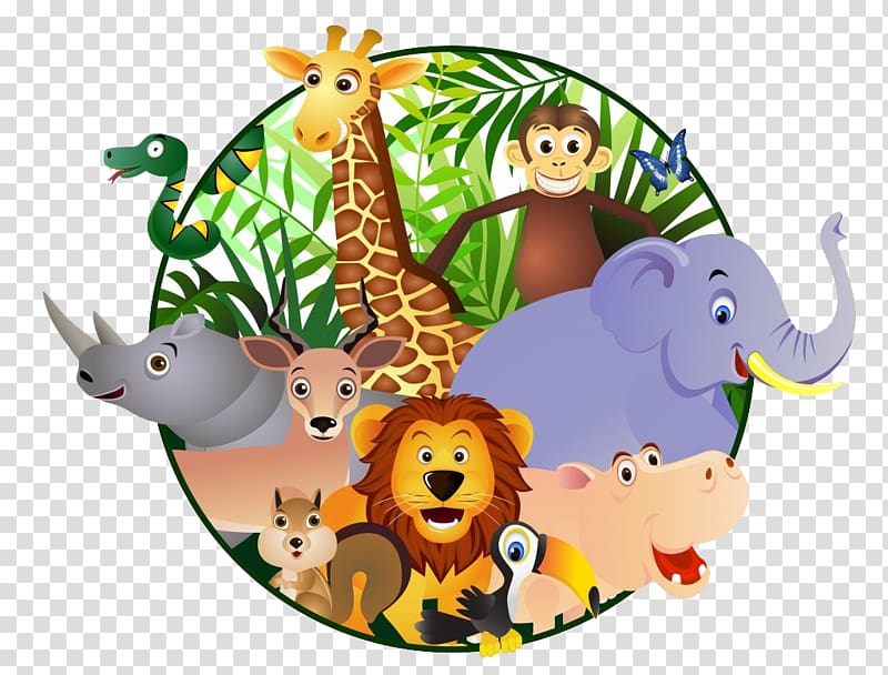 Zoo animals , Cartoon Safari , orangutan transparent background PNG clipart  | HiClipart
