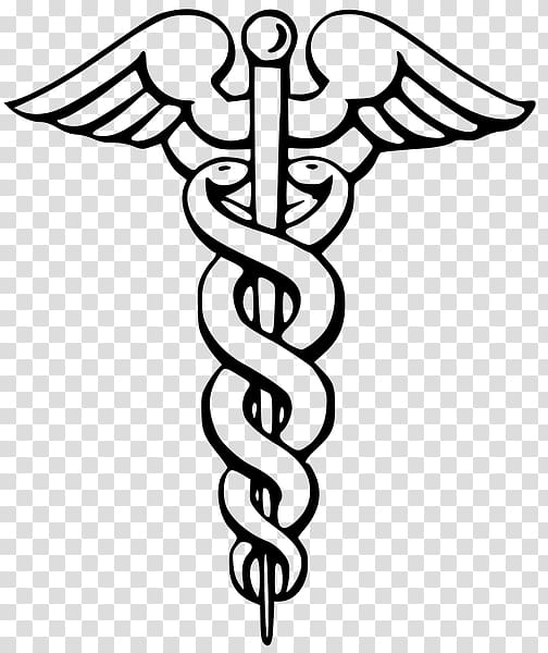 Staff of Hermes Rod of Asclepius Greek mythology Caduceus as a symbol of medicine, symbol transparent background PNG clipart