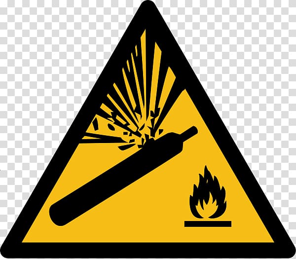Hazard symbol Risk Warning sign Label, explosion transparent background PNG clipart
