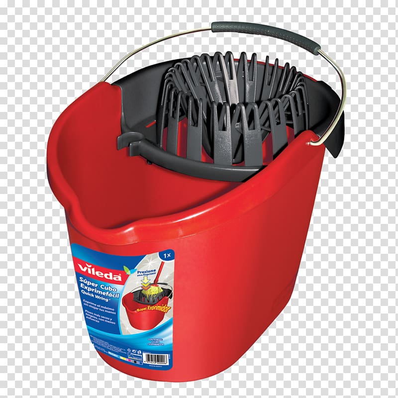 Vileda Mop Cleaning Bucket Plastic, bucket transparent background PNG clipart