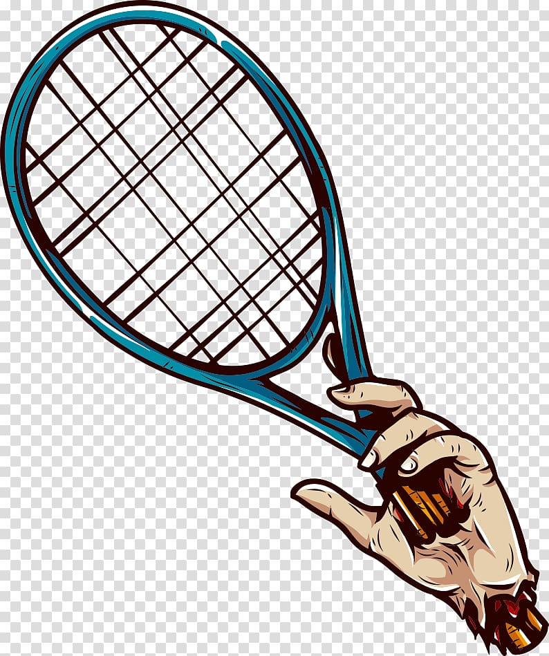 Tennis Girl Racket Badminton, Creative Tennis transparent background PNG clipart