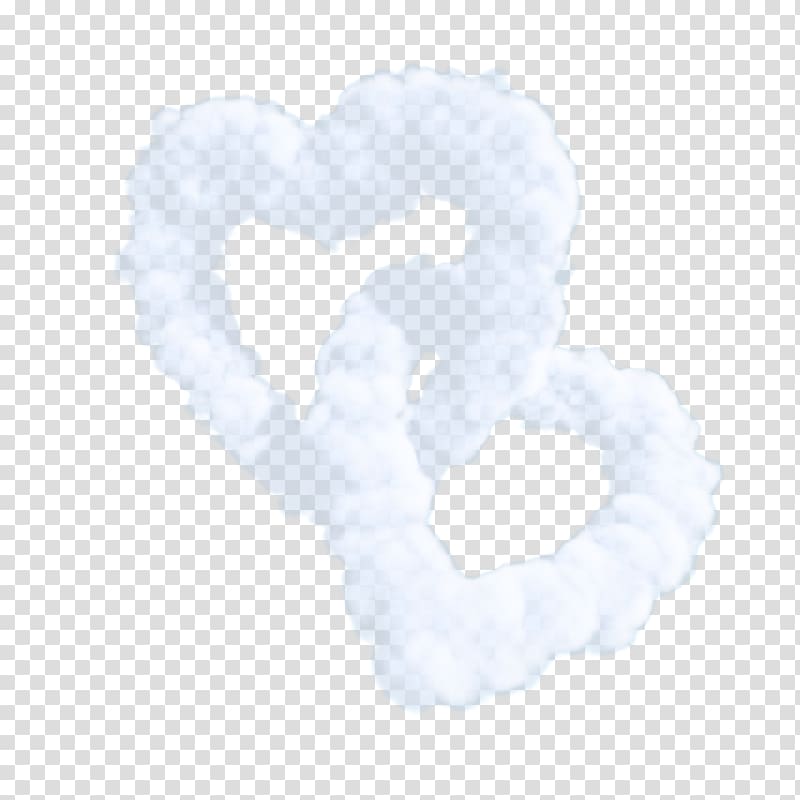 two love clouds transparent background PNG clipart