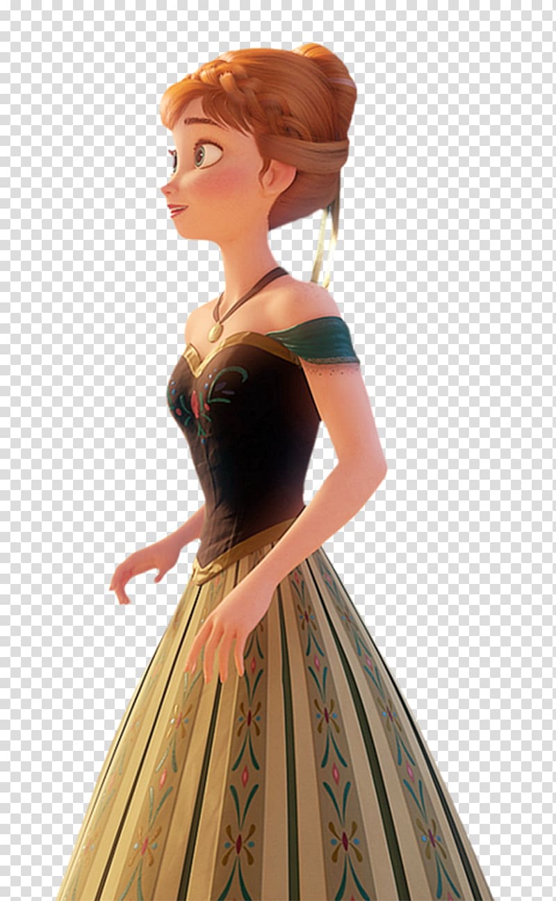 Elsa Anna Frozen Fever Dress Costume, anna transparent background PNG clipart