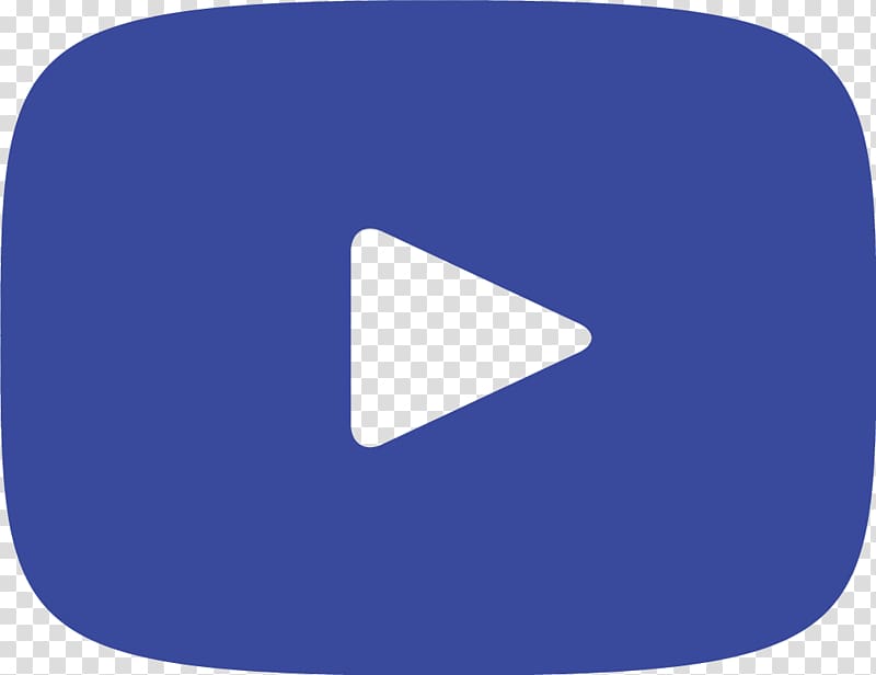 Blue YouTube Video Logo Computer Icons, blue transparent background PNG clipart