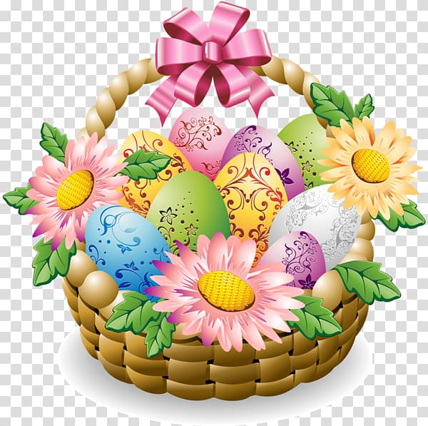 Easter Bunny Easter basket Easter egg, blog transparent background PNG clipart