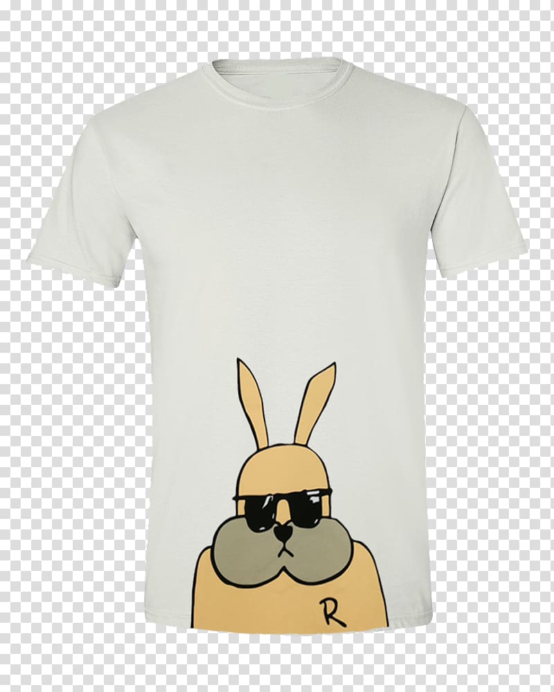T-shirt Sleeve Film Father, little white rabbit transparent background PNG clipart