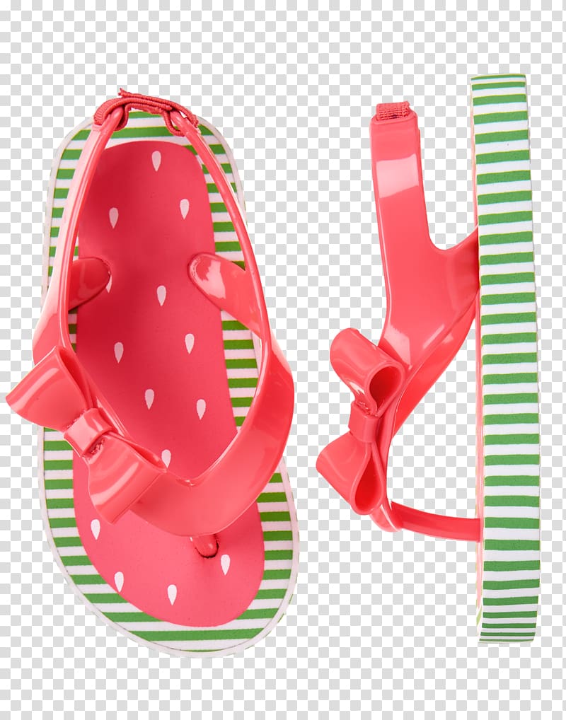 Shoe Flip-flops Gymboree Watermelon, flop transparent background PNG clipart