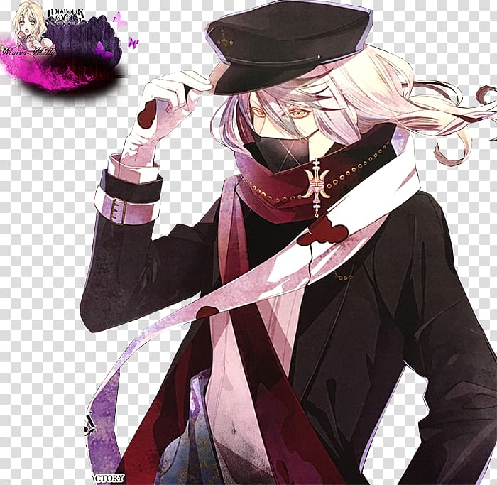 Diabolik Lovers Rendering Anime Manga, Anime transparent background PNG clipart