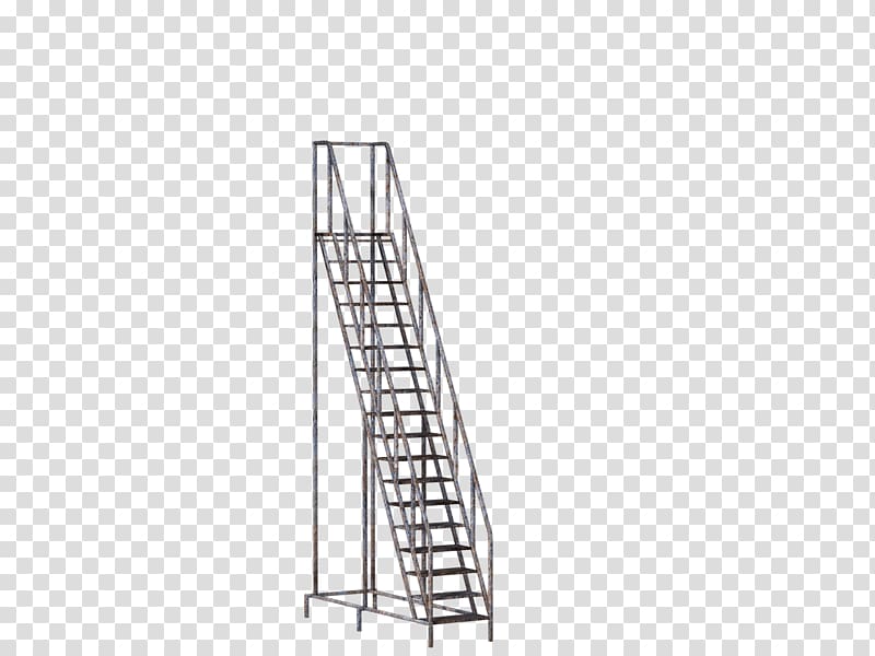 gray steel stairs, Stairs Metallic Mobile transparent background PNG clipart