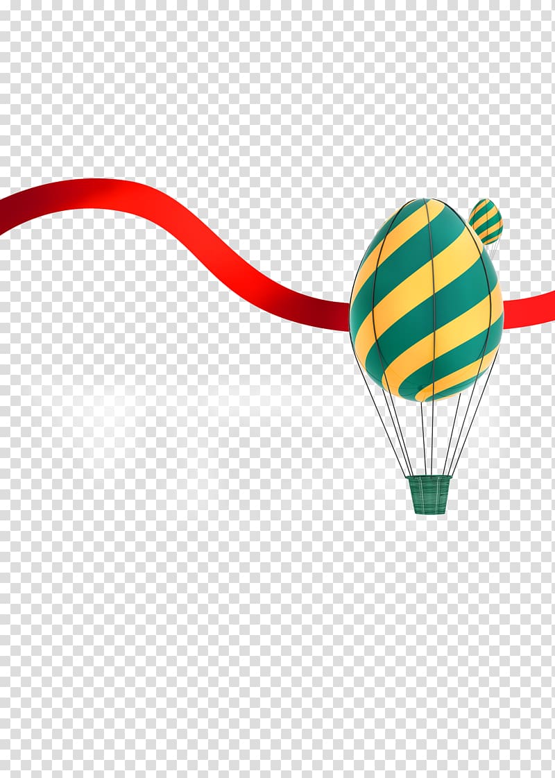 Hot air balloon Computer file, Striped hot air balloon transparent background PNG clipart