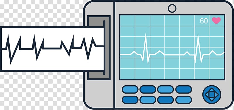 Electrocardiography Monitoring Icon, ECG monitor transparent background PNG clipart