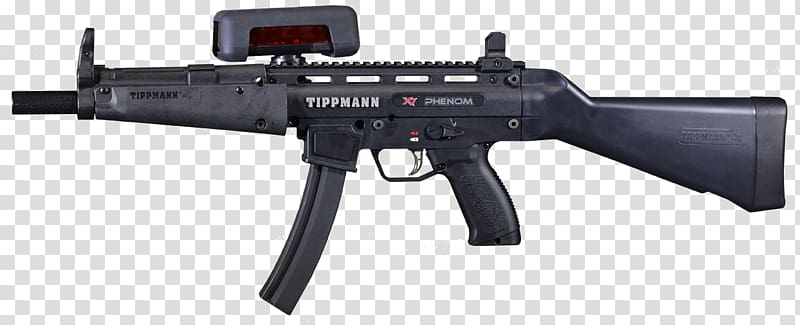 Laser tag Air gun Rifle Heckler & Koch MP5, laser gun transparent background PNG clipart
