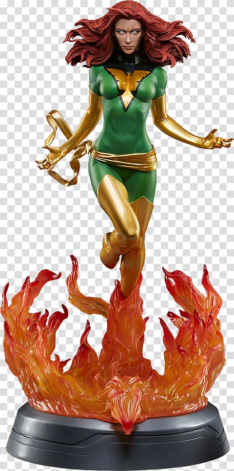 Jean Grey Dark Phoenix Figurine Marvel Heroes 2016 Professor X, x-men transparent background PNG clipart