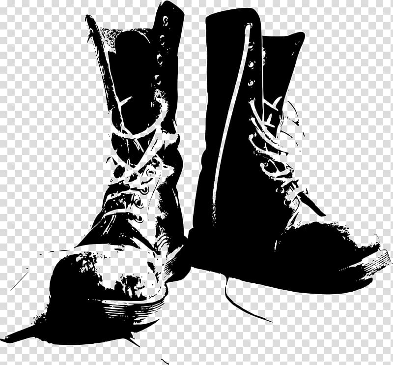 Combat boot Military Shoe , boot transparent background PNG clipart