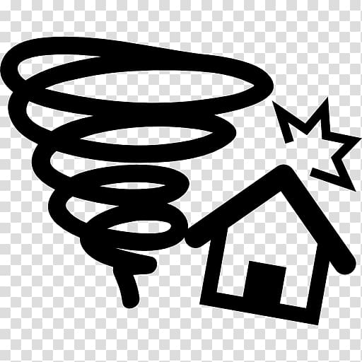 Computer Icons Home Tornado House, crack transparent background PNG clipart