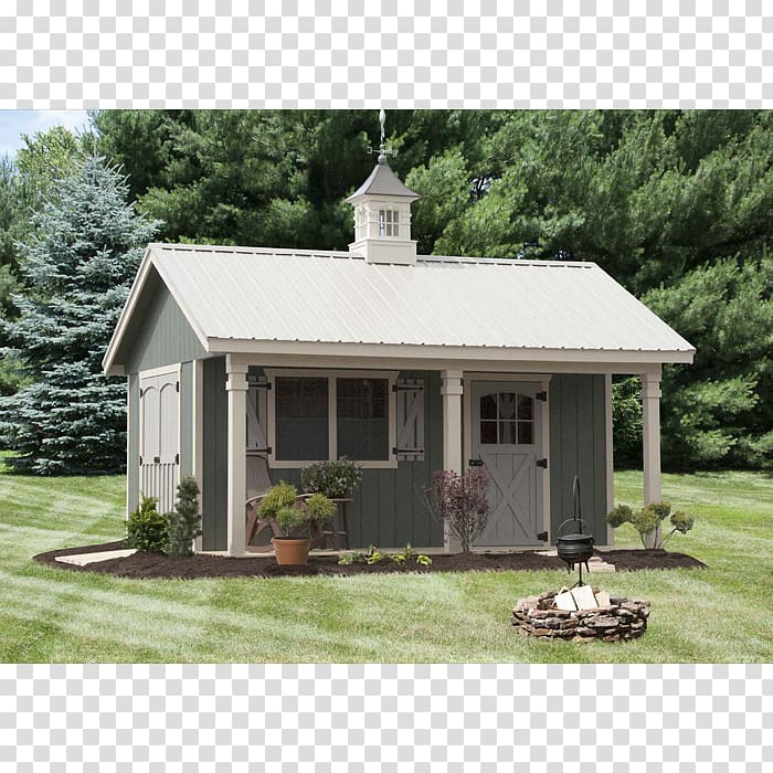 Shed Barn Carriage house Log cabin, barn transparent background PNG clipart
