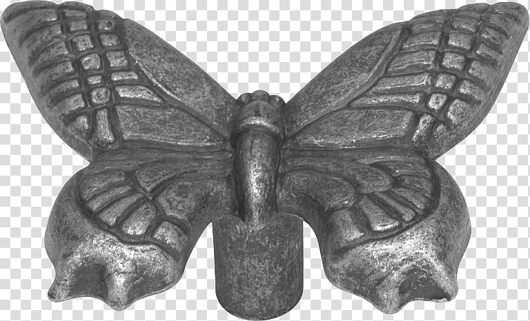 Silkworm Cabinetry Butterfly Knob Pewter PA1512, rain forest transparent background PNG clipart