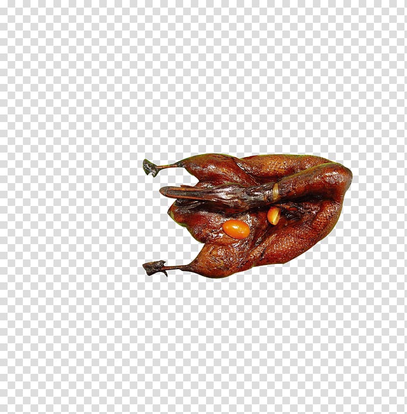 Peking duck Duck meat, roast duck transparent background PNG clipart