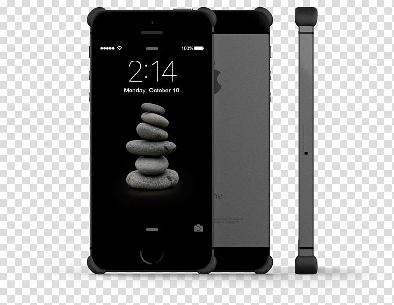 Smartphone Apple iPhone 7 Plus iPhone 3GS Feature phone, Iphone black transparent background PNG clipart