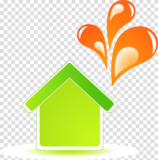 Green , Abstract green balloon house transparent background PNG clipart