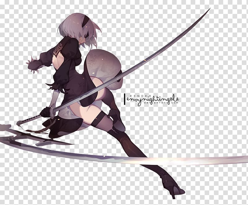 Nier: Automata Artist Pixiv, nier art transparent background PNG clipart