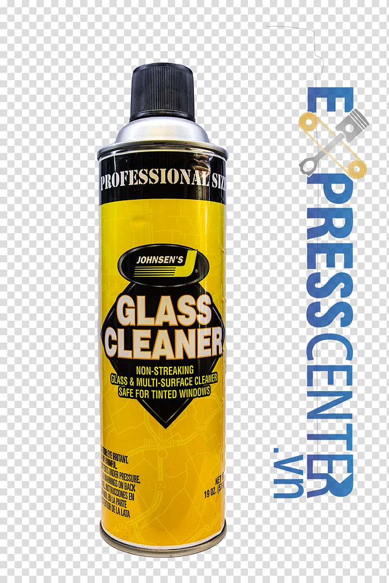 Technical Chemical Glass Cleaner 19oz Can 12pk, JON4646 Johnsen\'s 4646 Glass Cleaner, 19 oz. Car Lubricant Solvent in chemical reactions, Bong Hoa Mai transparent background PNG clipart