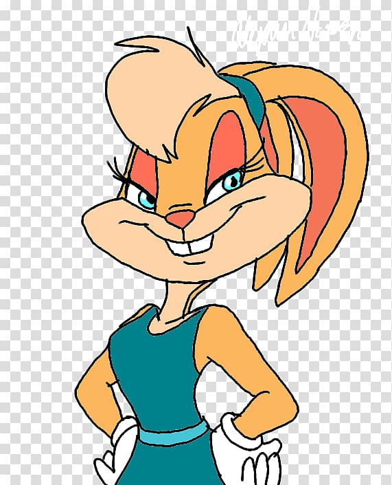 Lola Bunny Looney Tunes Drawing Cartoon Illustration, Lola bunny transparent background PNG clipart