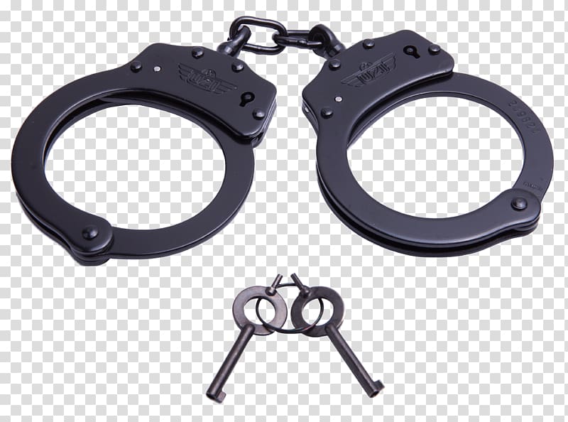Handcuffs Police Safe Legcuffs Lock, chain lock transparent background PNG clipart