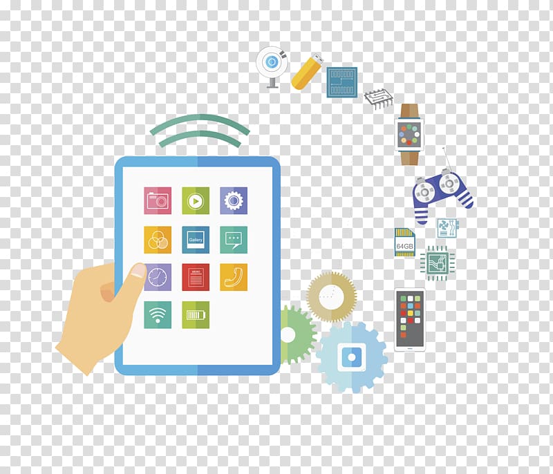 Tablet computer Wi-Fi, Hand plate transparent background PNG clipart