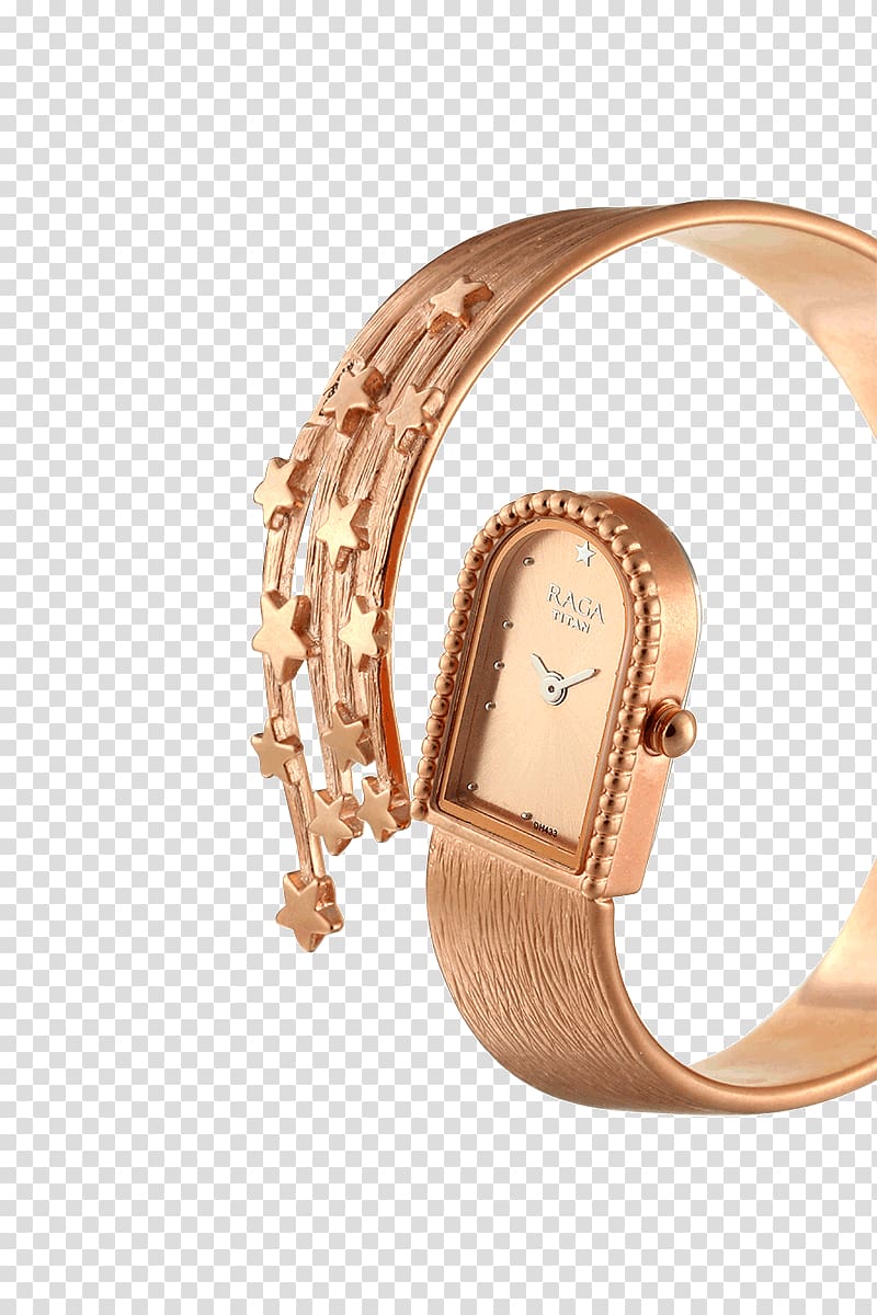 Watch strap Titan Company Analog watch Woman, watch transparent background PNG clipart