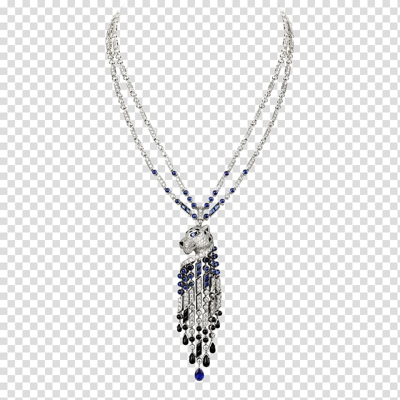 Jewellery Necklace Gemstone Diamond Sapphire, NECKLACE transparent background PNG clipart