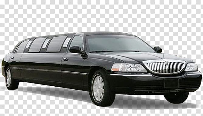 Limousine Lincoln Town Car Lincoln MKT, stretch limo transparent background PNG clipart
