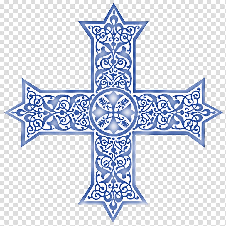 Symmetry Line Point Pattern, Coptic Cross transparent background PNG clipart