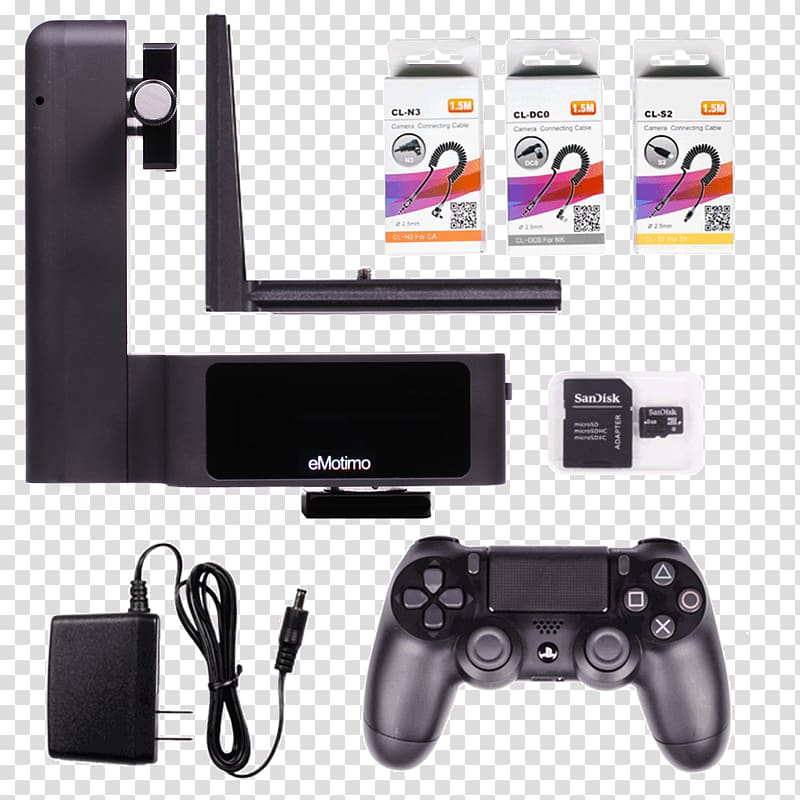 Game Controllers Camera dolly Joystick Camera stabilizer, Camera transparent background PNG clipart