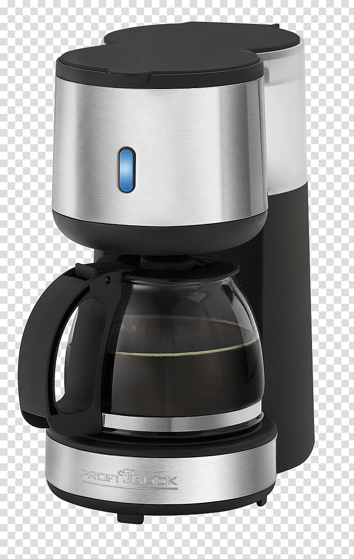 Coffee maker Profi Cook PC-KA Black/stainless steel Cup Cafeteira Coffeemaker Proficook Kitchen Balance KW 1040, Coffee transparent background PNG clipart