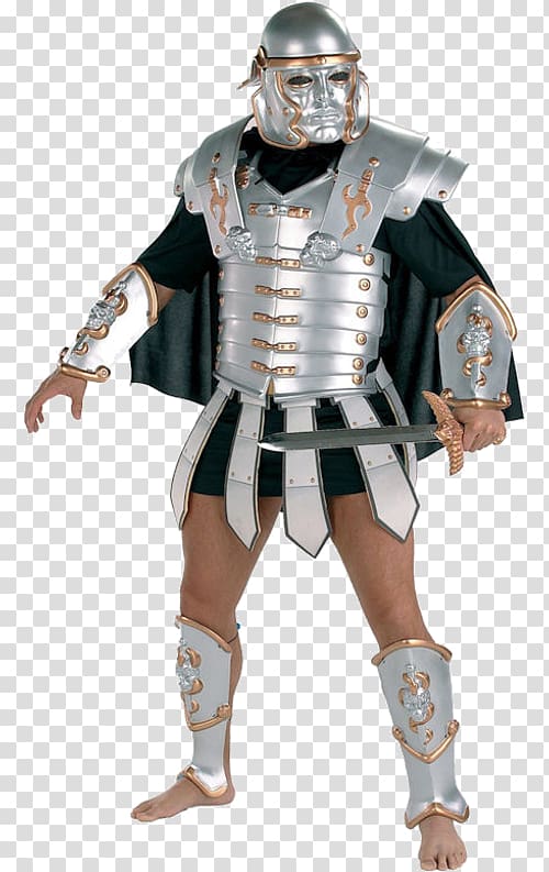 Gladiator Costume design Armour Murmillo, roman gladiator transparent background PNG clipart