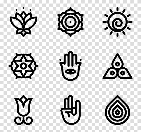 Yoga Symbol Computer Icons, symbols transparent background PNG clipart