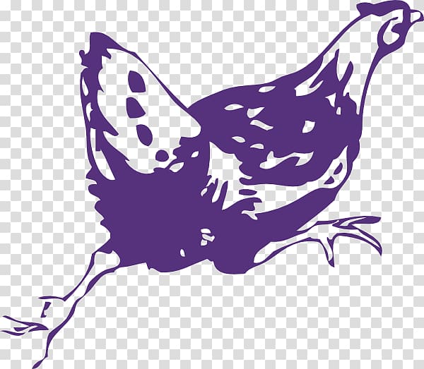 Cochin chicken Barbecue chicken Hen Rooster , Silhouette transparent background PNG clipart
