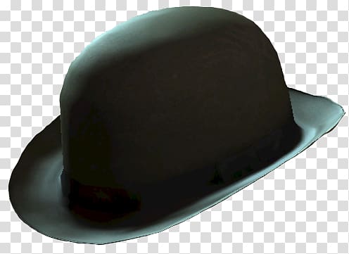 Bowler hat transparent background PNG clipart