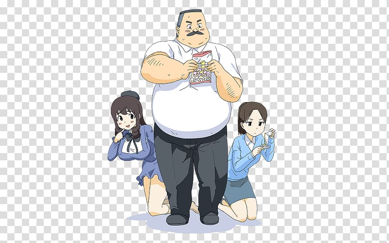 Ojisan And Marshmallow Anime Manga Creators In Pack Anime Transparent Background Png Clipart Hiclipart