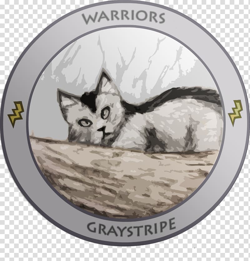 Cat Graystripe Warriors Dovewing Tigerheart, Cat transparent background PNG clipart