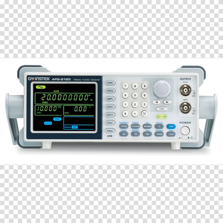 Direct digital synthesizer Function generator Arbitrary waveform generator GW Instek Electronic test equipment, others transparent background PNG clipart