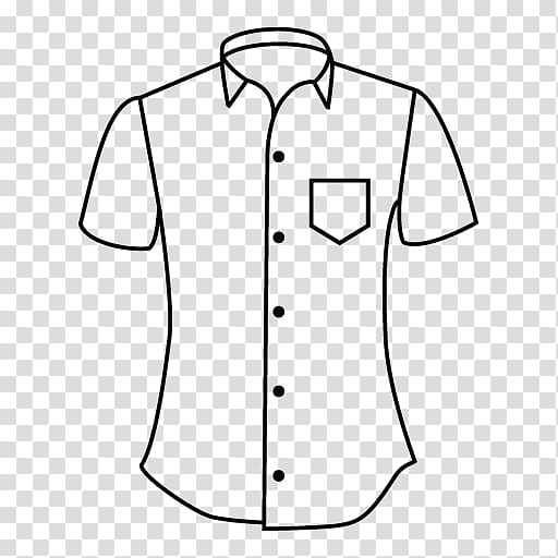T-shirt Collar Pocket Dress shirt, shirt transparent background PNG clipart