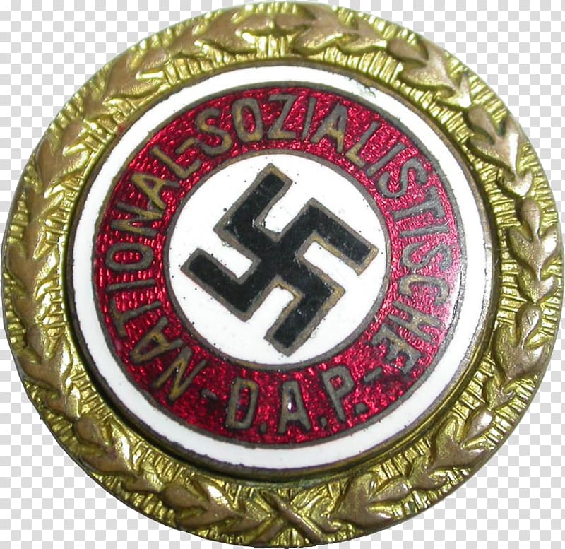 The Rise and Fall of the Third Reich Nazi Germany Nazi Party United States, Badges transparent background PNG clipart
