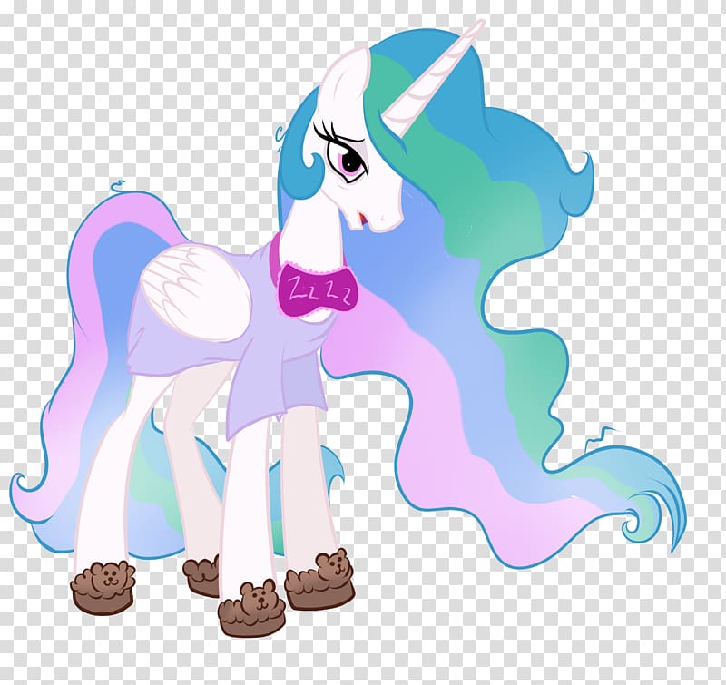 Pony Princess Celestia Princess Luna Pinkie Pie , sleep unicorn transparent background PNG clipart
